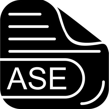 ASE File Solid Icon