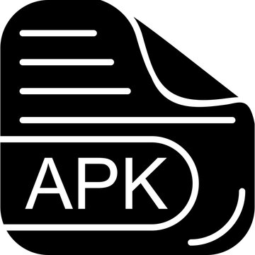 APK File Solid Icon
