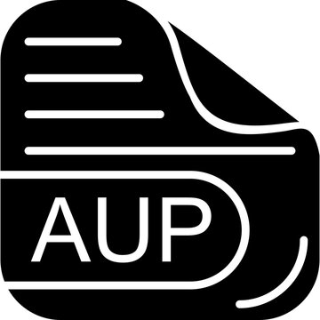 AUP File Solid Icon