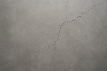 Naklejka premium Cracked concrete floor texture with subtle gray tones and details