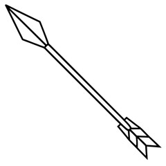 vector illustration of an arrow