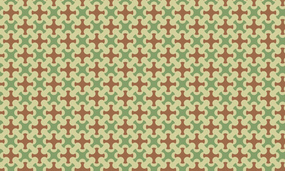 Eastern style abstract pattern vector seamless ornament for textile, fabric, interior, ceramic, wallpaper, paper decoration