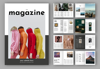 Print Magazine Layout