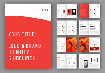 Branding Guidelines Brochure Layout