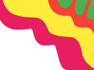 Wavy line  background 