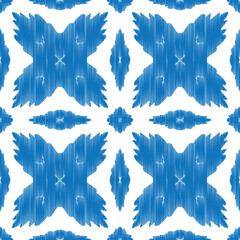 vintage embroidery ikat ethnic batik boho aztec tribal ancient pattern seamless background for fashion fabric and textile,2d illustration