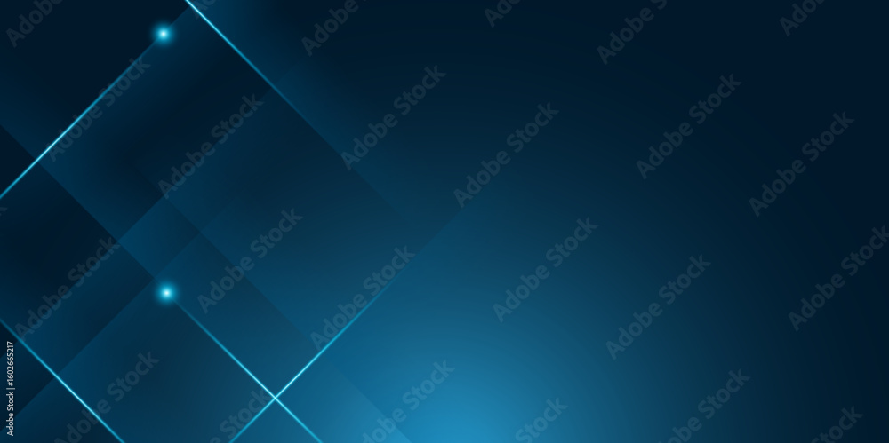 Poster blue vector abstract background with simple geometric shapes. minimalist design and subtle lighting 