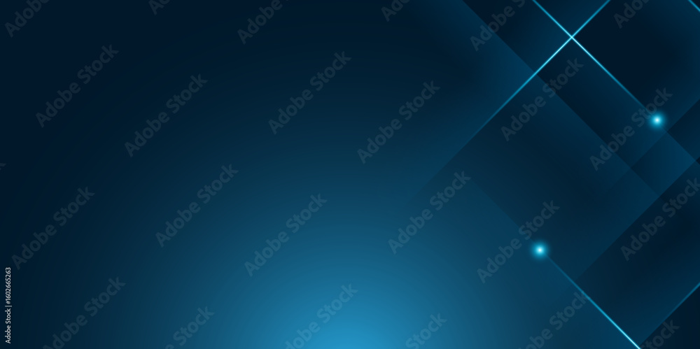 Poster blue vector abstract background with simple geometric shapes. minimalist design and subtle lighting 