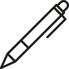 Write icon collection. Pen, pencil tool icon set vector illustration.