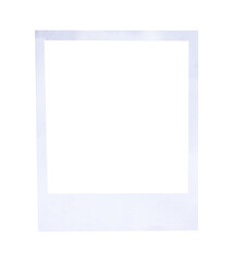 blank photo frame