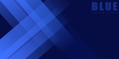 Abstract blue background. Geometric triangle background. Hexagon pattern.