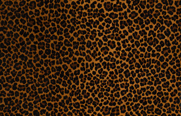 leopard texture, animal print, wool, fluffy background, brown color, realistic jaguar print, modern stylish design for fabric