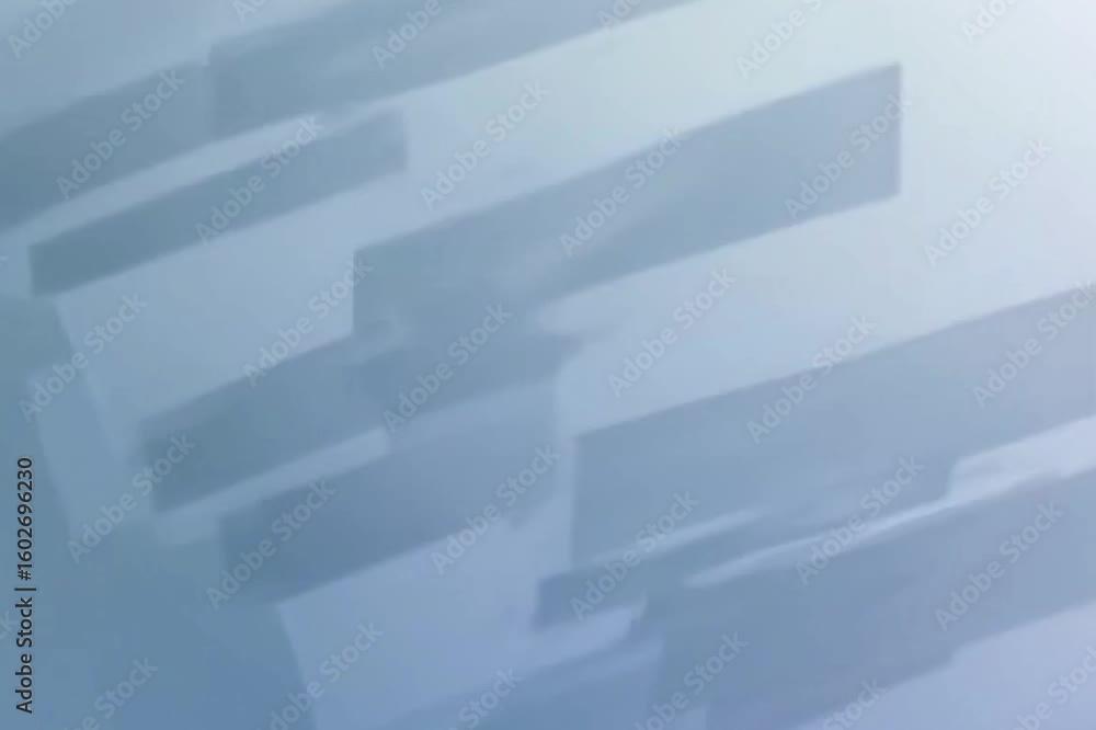 Poster abstract, modern, and geometric design with various light and shadow patterns in shades of blue. the
