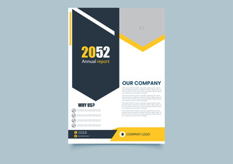 Abstract vector modern flyer design brochure design template annual report book cover corporate identity template