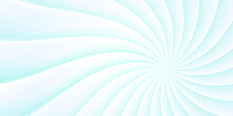 Minimalist wave Blue and White Gradient Background