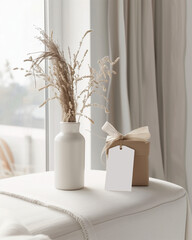 white product present cards 