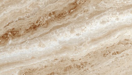 Abstract beige and tan stone surface with veining