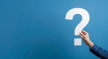 Question mark symbol sign faq doubt problem confusion query interrogation mark asking concept thinking