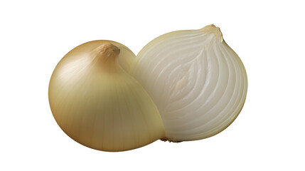 onion isolated on Transparent Background