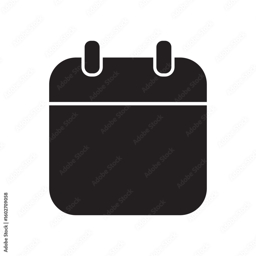 Poster calendar icon. calendar symbol vector icons collection. perfect for web and app interfaces, presenta