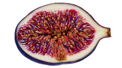 Fig Fruit Slice Freshness Deliciousness Health Food