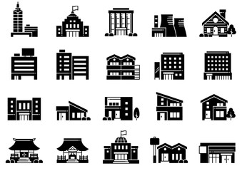 住宅・建築アイコン20　Housing & Architecture icons