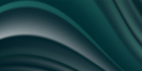 White green blurred gradient on dark grainy background, glowing light spot, copy space, vector