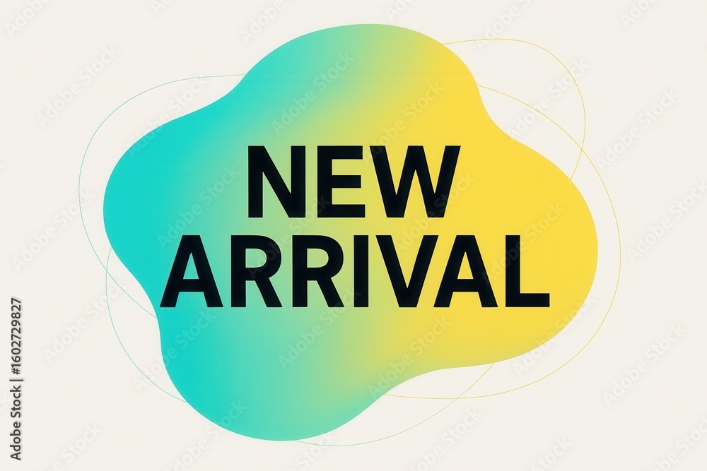 Poster vibrant gradient background with 