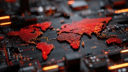 Global circuit board map