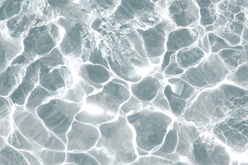 Fototapeta premium Abstract water surface texture. Light, rippling, and grey-toned patterns