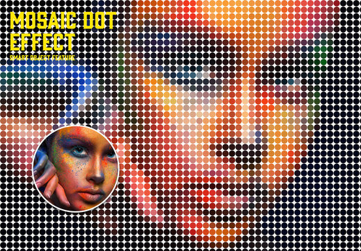 Mosaic Dot Effect