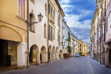 Street in Vicenza, Italy