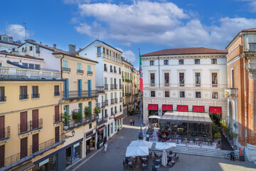 Square in Vicenza, Italy
