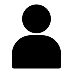 人物マークのアイコンイラスト003