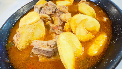 Patatas Revolconas with Lamb - Traditional Spanish Dish