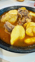 Patatas Revolconas with Lamb - Traditional Spanish Dish