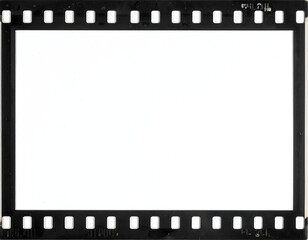 Blank filmstrip frame