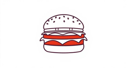 Burger line art, Sandwich silhouette, Food icon black, Burger glyph, Burger clipart, Burger logo silhouette, Tasty burger shape, Burger illustration, Bun and patty silhouette, Black burger icon, Burge