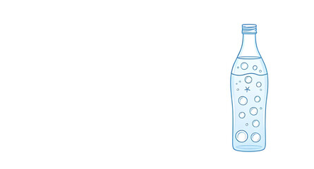 outline water bottle, water bottle symbol, hydration symbol, fitness bottle icon, sports bottle icon, minimal bottle icon, thin line icon, reusable bottle icon, eco bottle icon, BPA free icon, cold dr