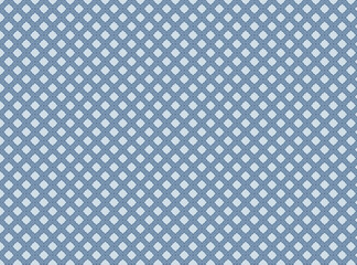 Subtle geometric pattern of interlocking diamonds with a soft blue and gray gradient