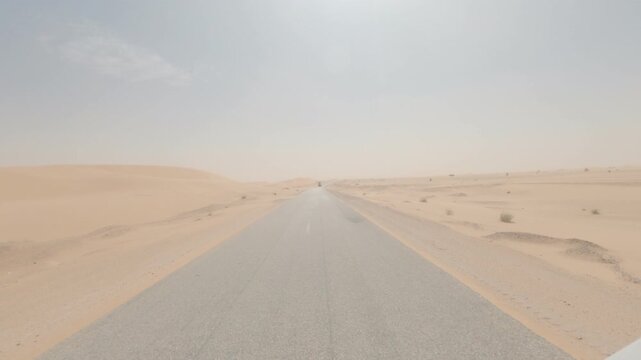 Driving In Mauretania