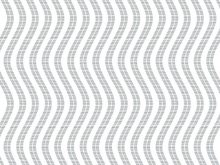 Abstract Gray and White Wave Pattern Background
