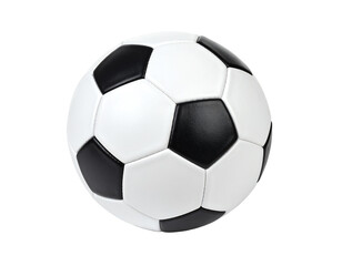 Fototapeta premium soccer ball on white background