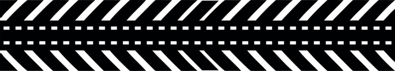 Abstract tire tread pattern design, perfect for graphic design projects.