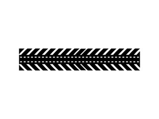 Abstract tire tread pattern design, perfect for graphic design projects.