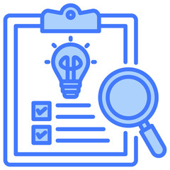Feasibility Blue Icon