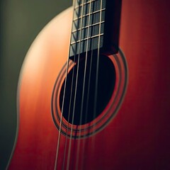 Obraz premium Versatile Guitar Logotype for Entertainment Brands