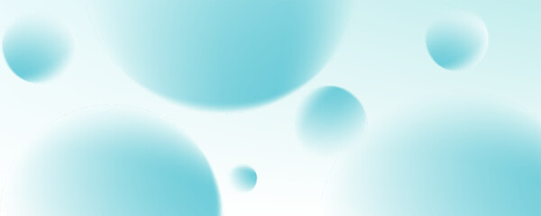 3D ball abstract Background. Soft Gradient with minimal bounce ball with shadow and light effect. Realistic 3d bubble background.