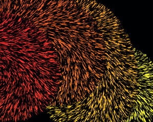 Fur Texture Vector Background – Realistic Animal Hair Pattern in Brown, White, and Black Colors – Natural Soft Furry Skin Coat for Fashion, Wallpaper, Textile, Nature, and Abstract Design Projects