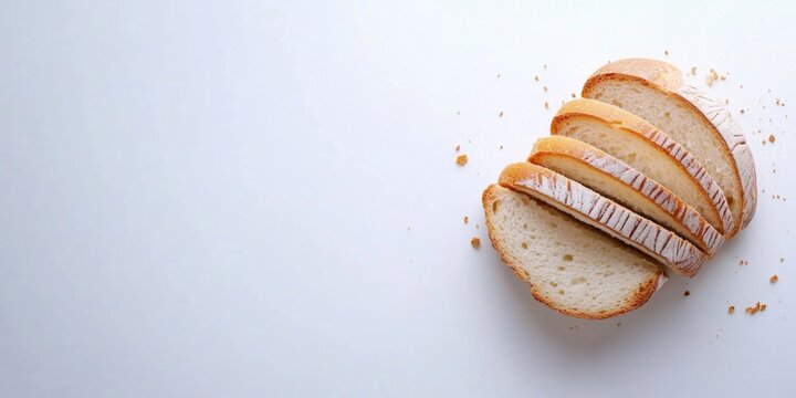 Sweet and savory toast, ready for jam or butter. High-quality bread with a soft texture.